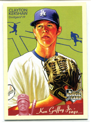 Clayton Kershaw 2008 Upper Deck Goudey Rookie Card #75