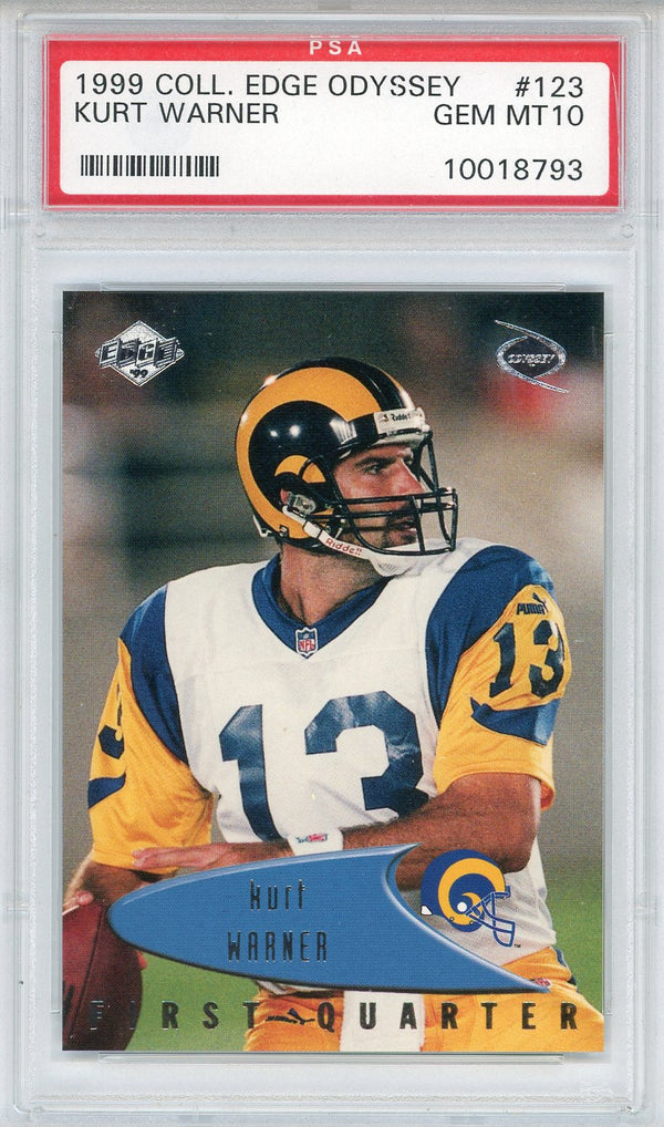 The Story Behind A Very Rare Kurt Warner Football Card