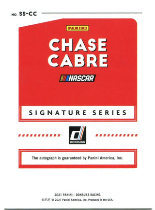 Chase Cabre Panini Donruss Signature Series Auto