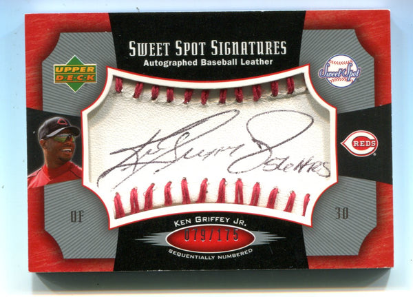 Ken Griffey Jr. Autographed Sweet Spot Signatures Card #79/175