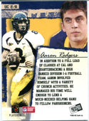 Aaron Rodgers 2005 Press Pass SE Up Close Rookie Card