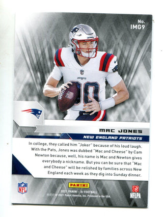 Mac Jones 2021 Panini XR Impending Greatness #IMG9 /149 RC