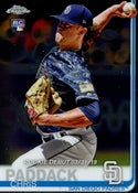 Chris Paddack 2019 Topps Chrome Rookie Card