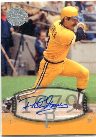 Phil Garner 2004 Upper Deck Autographed Card