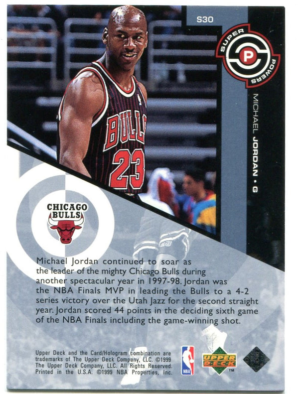 Michael Jordan Upper Deck Super Power