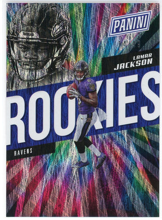 Lamar Jackson 2018 Panini The National Rookie Card #85