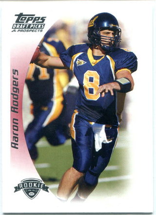 Aaron Rodgers 2005 Topps Draft Picks & Prospects Rookie Card #152
