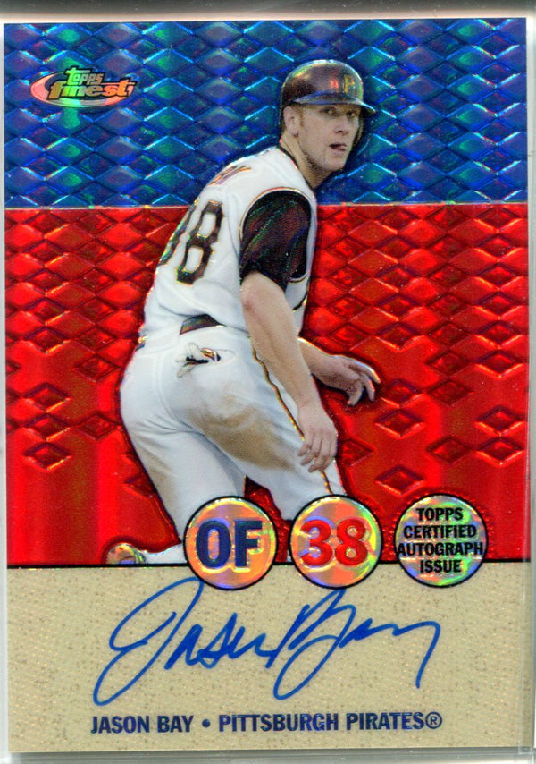 Jason Bay 2005 Topps Finest Autographed Card