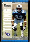 Pacman Jones Bowman Chrome Rookie Card 2005