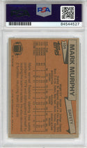 Mark Murphy "Super Bowl XVII Champ" Autographed 1981 Topps Card #104 (PSA Auto 10)