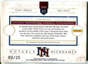 Tony Perez 2012 Panini Prime Cuts Notable Nicknames #7/25