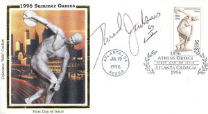 David Jenkins Autographed First Day Cover