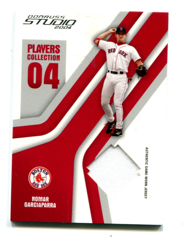 Nomar Garciaparra 2004 Donruss Studio Jersey Card #PC65 /150