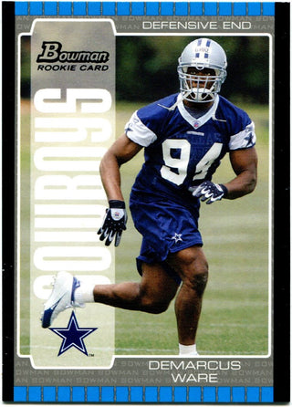 Demarcus Ware 2005 Bowman Rookie Card