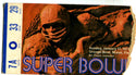 1971 Super Bowl Baltimore Colts Vs. Dallas Cowboys Ticket Stub