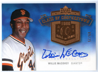 Willie McCovey Autographed 2005 Upper Deck Class of Cooperstown Card #CC-WM2