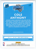 Cole Anthony 2020-21 Panini Donruss Rated Rookie Card #208