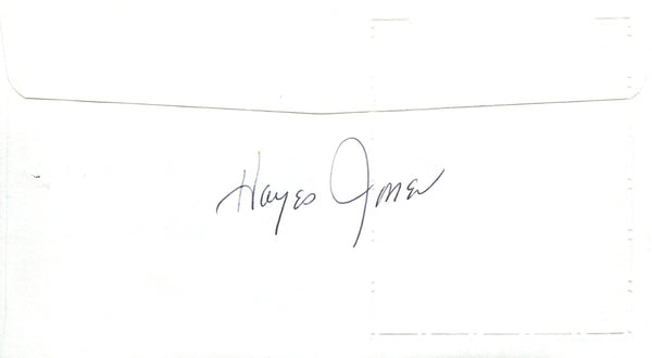 Hayes Jones Autographed First Day Cover 1