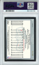 Tim Duncan 2009 Topps Chrome Gold Refractor Card #86 (PSA Mint 9)