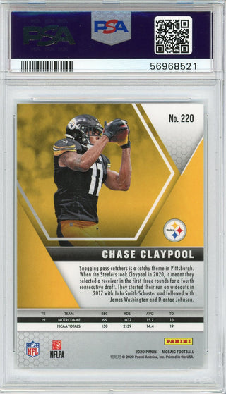 Chase Claypool 2020 Panini Absolute Jersey Rookie Card #27