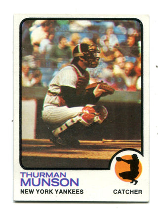 Thurman Munson 1973 Topps #142 Card