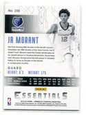 Ja Morant 2019-20 Panini Chronicles Essentials #230 Card