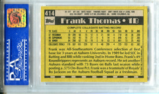 Frank Thomas 1990 Topps Rookie Card #414 (PSA)