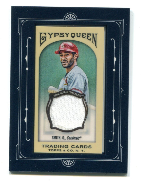 Ozzie Smith 2011 Topps Gypsy Queen Jersey Card #fmros