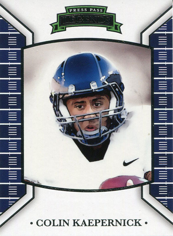 Colin Kaepernick Unsigned 2011 Press Pass Rookie Card