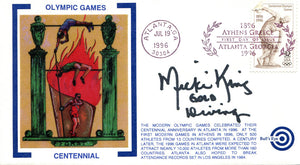 Mickie King Autographed First Day Cover