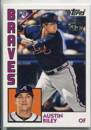 Austin Riley 2019 Topps 1984 Series Rookie Card