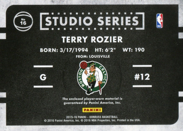 Terry Rozier 2015 Donruss Jersey Patch Relic Rookie Card