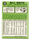 Bill White 1967 Topps #290 Card