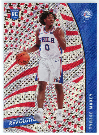 Tyrese Maxey 2020-21 Panini Revolution Rookie Card #148