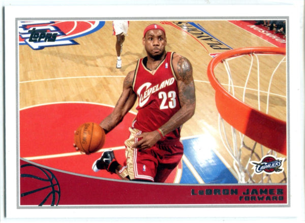 LeBron James 2009-10 Topps Card #42