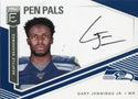 Gary Jennings Jr. Autographed 2019 Donruss Elite Pen Pals Rookie Card