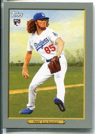 Dustin May 2020 Topps Series One Turkey Red Rookie Card