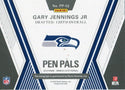 Gary Jennings Jr. Autographed 2019 Donruss Elite Pen Pals Rookie Card