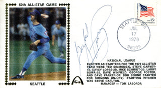 Gaylord Perry Autographed First Day Cover (JSA)