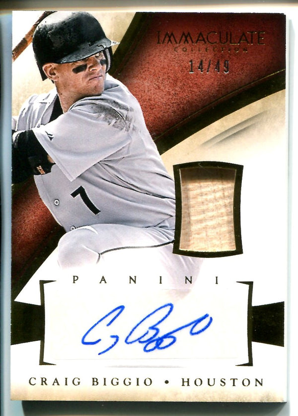 Craig Biggio Autographed