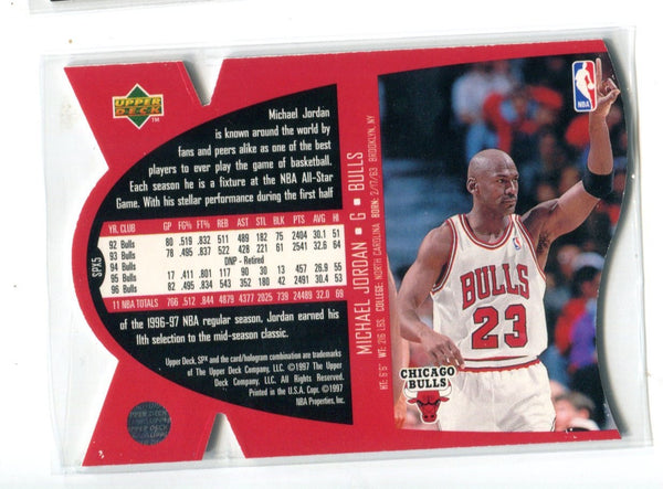 Michael Jordan 1997 Upper Deck Spx #5 Card