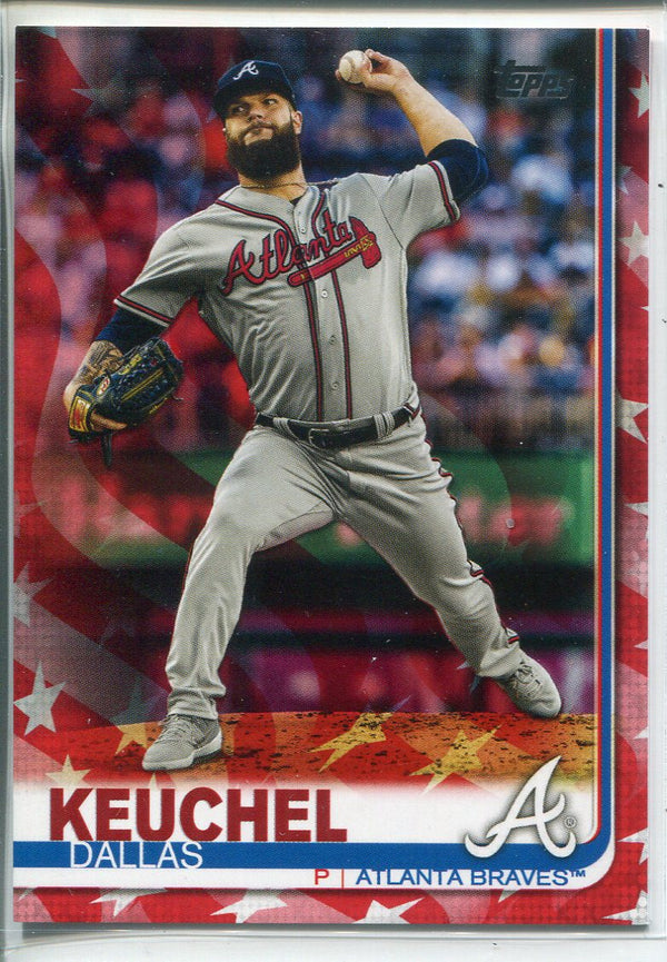 Dallas Keuchel 2019 Topps Update Independence Day Card 45/76