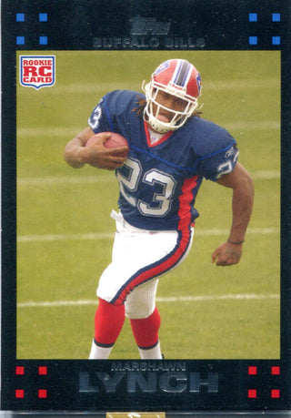 Marshawn Lynch Unsigned 2007 Topps Rookie Card