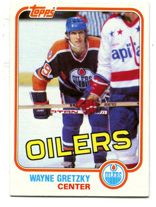 Wayne Gretzky 1981 Topps Card #16
