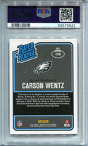Carson Wentz 2016 Panini Donruss Optic #156 PSA Gem MT 10 Card