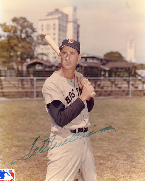 Ted Williams Autographed 8x10 Photo