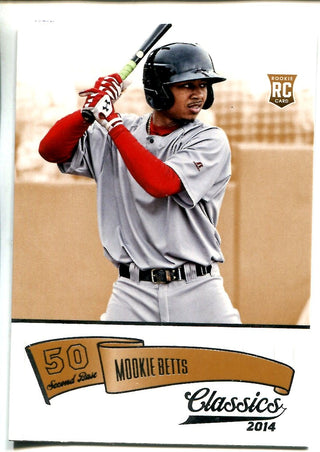 Mookie Betts 2014 Classics Unsigned Rookie Card