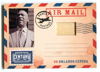 Orlando Cepeda 2010 Panini Century Air Mail #11 Material Card /250