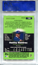 Hanley Ramirez 2003 Topps Pristine #158 PSA GEM MT 10 Refractor Card /1599