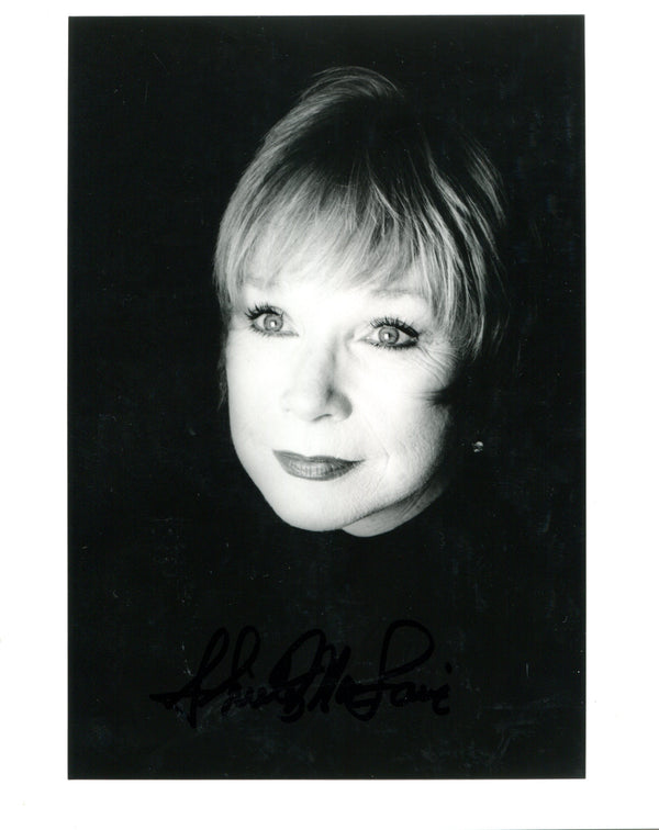 Shirley Maclaine Autographed Black & White 8x10 Photo